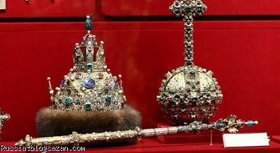 موزه صندوق الماس مسکو موزه صندوق الماس,گردشگری روسیه,جاذبه های گردشگری روسیه,مسکو,سلسله رومانوف,کاترین دوم