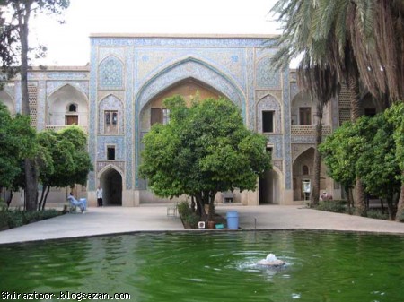 گرشدگری شیراز,مرمت مدسه خان,شیراز