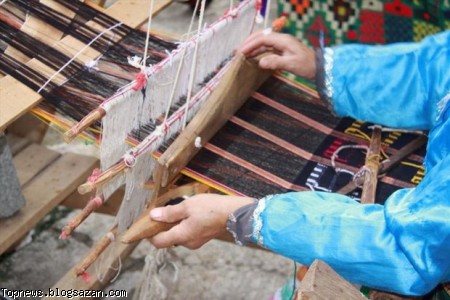 هنر چادرشب بافی,کاشان,هنر کاشان
