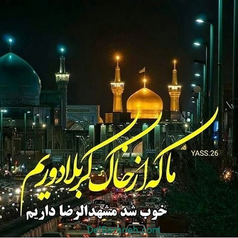 ثامن حجج علی شد و سلطان دین رضا