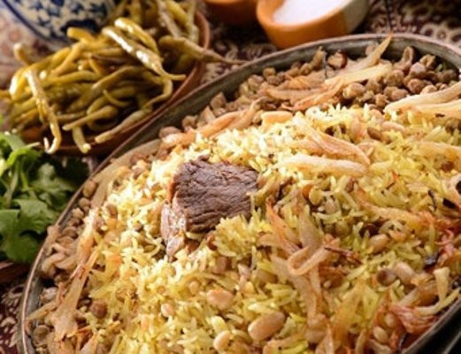 غذاهای سنتی شیرازی پلو اسفندی 