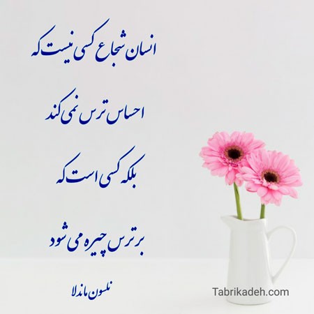 متن و عکس نوشته انگیزشی شجاعت
