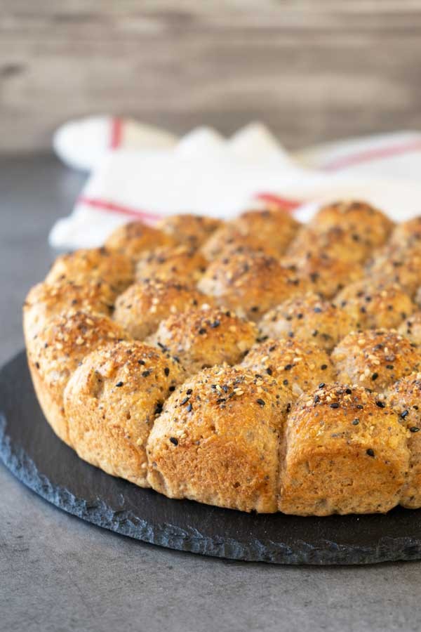 طرز تهیه نان گندم کامل سبوس دار