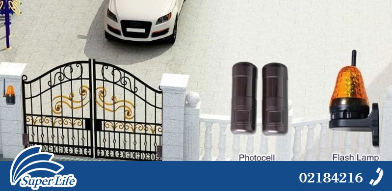 چرا فلاشر درب اتوماتیک پارکینگ روشن نمی شود؟