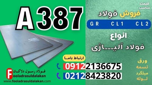 ورق A387-ورق ASTM A387 CL1- CL2 – فولاد A387