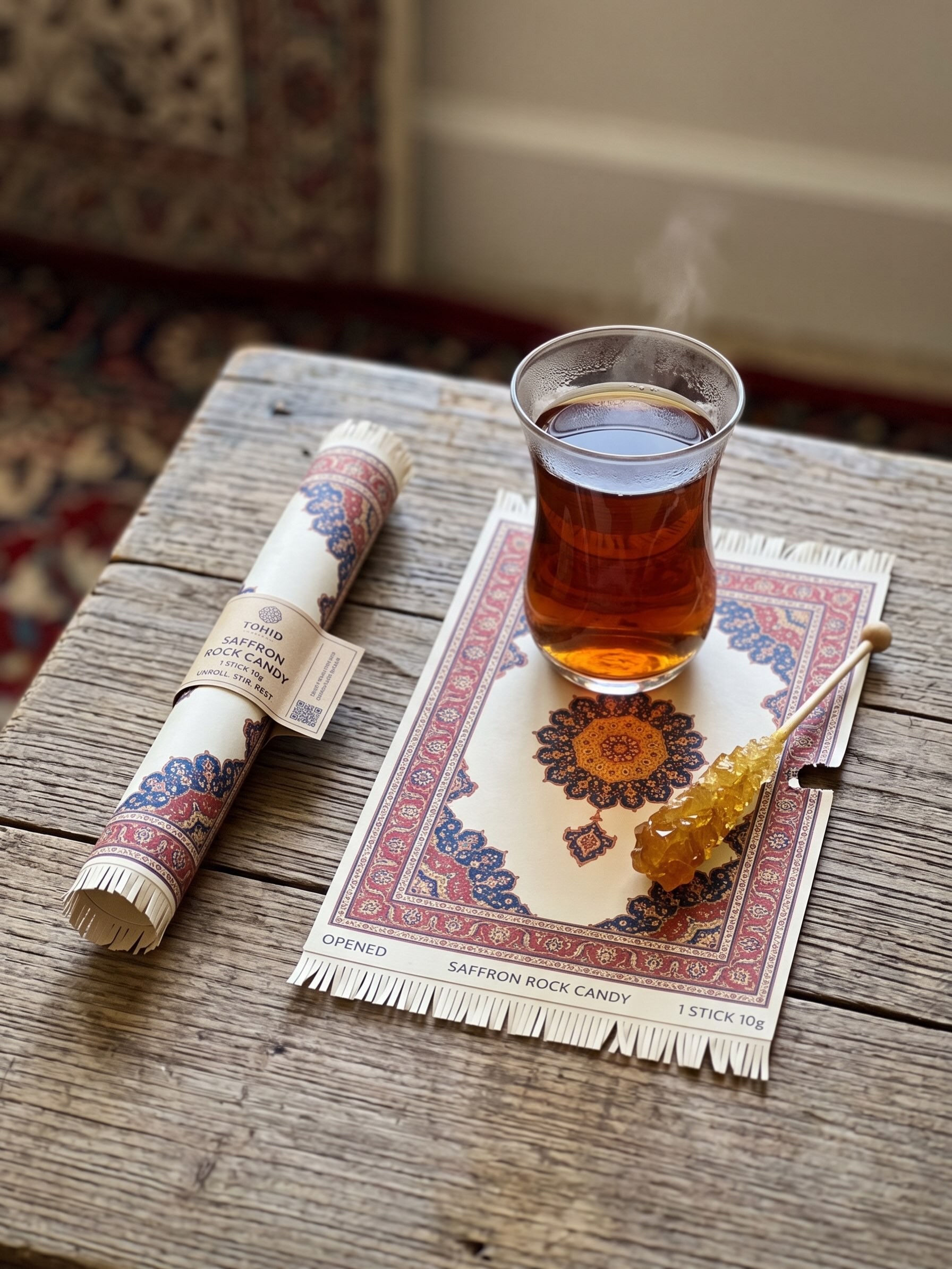 بسته بندی نبات را دور نیندازید، زیر استکان بگذارید