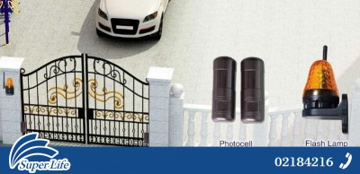 چرا فلاشر درب اتوماتیک پارکینگ روشن نمی شود؟