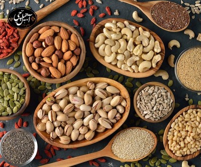 خواص آجیل برای سلامتی + عکس