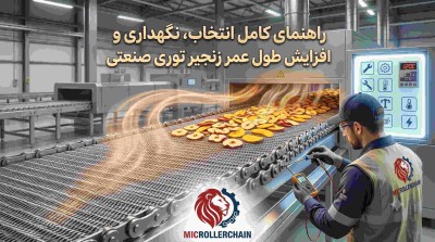 راهنمای کامل انتخاب، نگهداری و افزایش طول عمر زنجیر توری صنعتی
