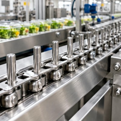 چگونه زنجیرهای شاخک‌دار سرعت و دقت خطوط بسته‌بندی مواد غذایی را متحول می‌کنند؟